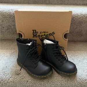Dr. Martens Black Lace-Up Boots